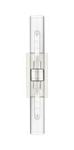 Innovations Lighting 617-2W-PC-G617-11CL - Boreas - 2 Light - 24 inch - Polished Chrome - Bath Vanity Light