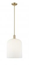 Innovations Lighting 716-1S-CB-G559-12GWH - Bridal Veil - 1 Light - 12 inch - Champagne Bronze - Mini Pendant