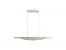 Golden 6400-LP42 SAN - Luma 42" LED Linear Pendant in Sand Nickel