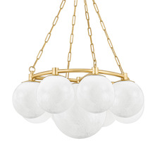 Hudson Valley 5229-AGB - 9 LIGHT CHANDELIER