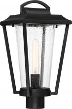 Nuvo 60/6513 - Lakeview - 1 Light Post Lantern with Clear Seed Glass - Aged Bronze Finish